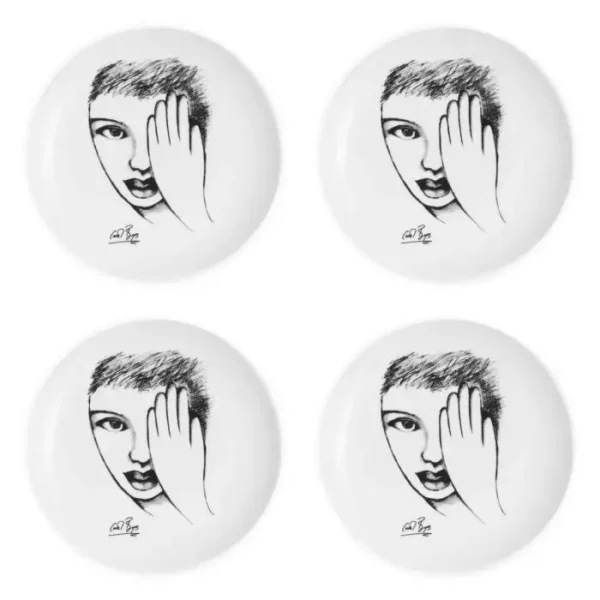 SIDE PLATE SET OF 4 \ Eye For Detail