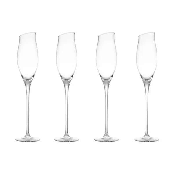 CHAMPAGNE FLUTE SET OF 4 \ Sway